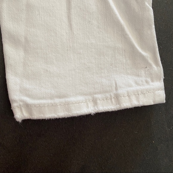 LN Joe Fresh distressed cream colour jeans SZ31/12 - Picture 9 of 10